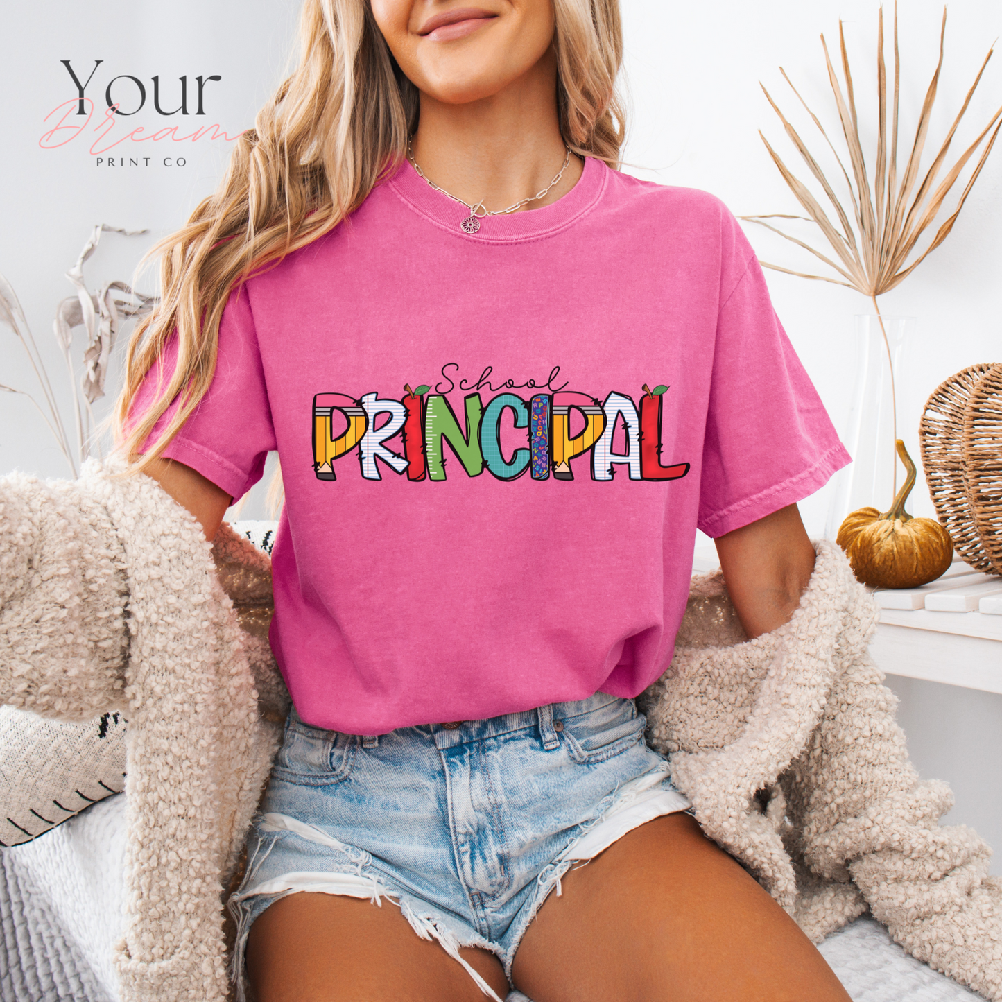Principal T-shirt, Principal Shirt, Teacher's Day Gift, School Principal Gift, Principal Shirt, Best Teacher Shirt, Back to School Shirt