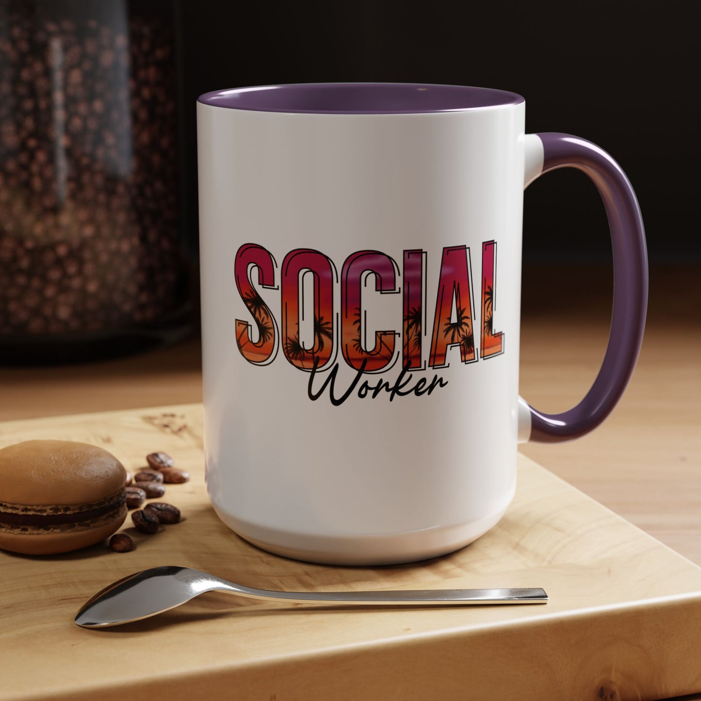 Mug Social Worker Gift Accent Coffee