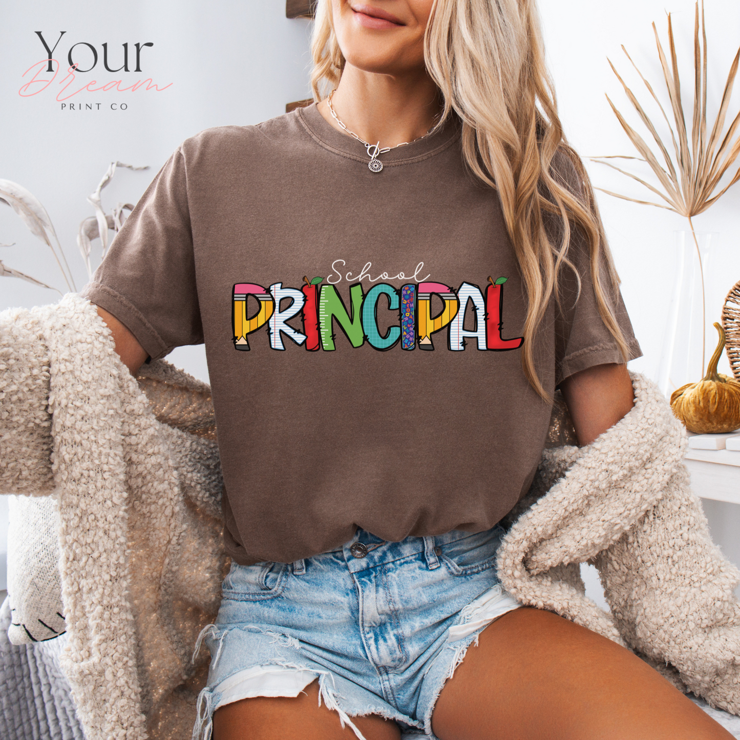 Principal T-shirt, Principal Shirt, Teacher's Day Gift, School Principal Gift, Principal Shirt, Best Teacher Shirt, Back to School Shirt