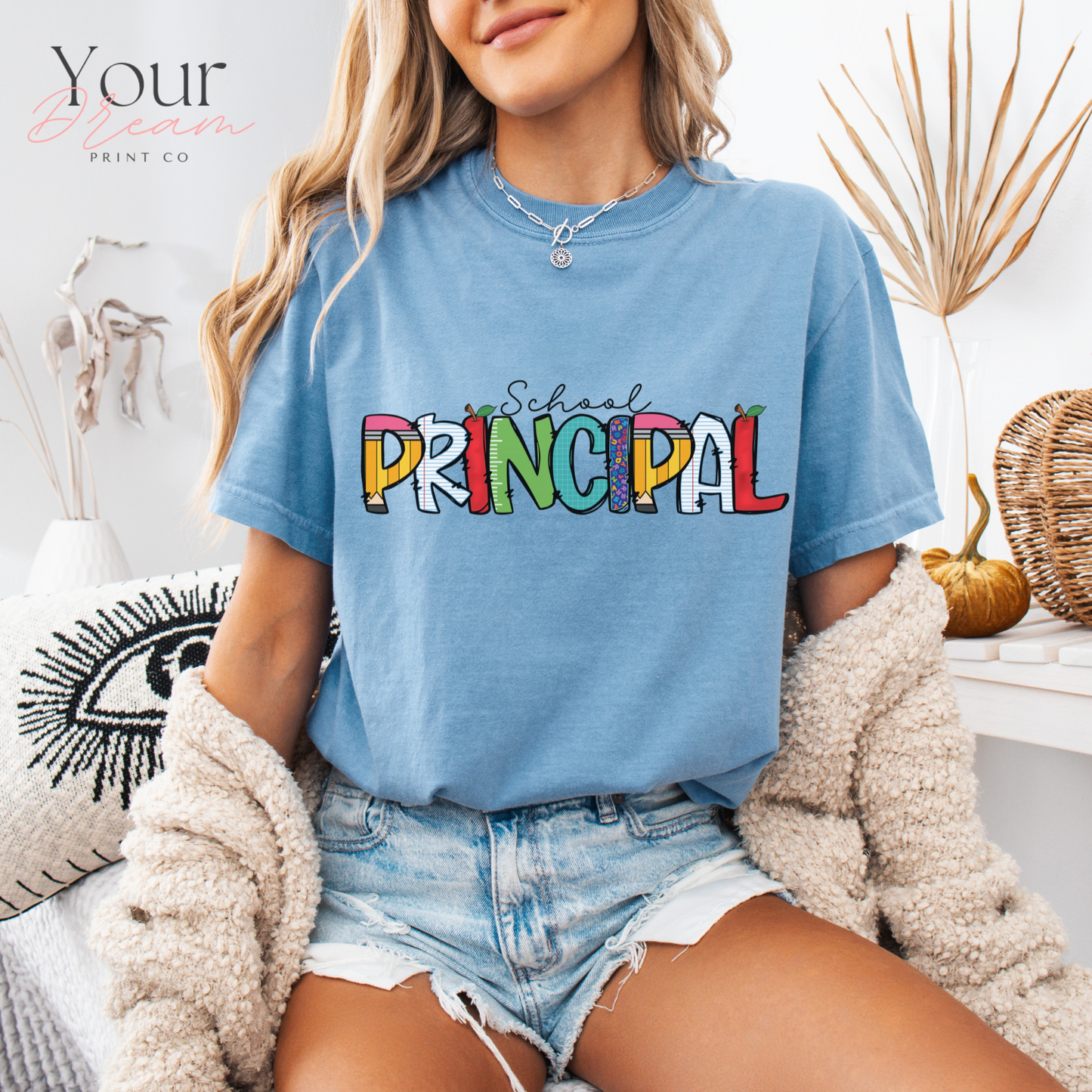 Principal T-shirt, Principal Shirt, Teacher's Day Gift, School Principal Gift, Principal Shirt, Best Teacher Shirt, Back to School Shirt