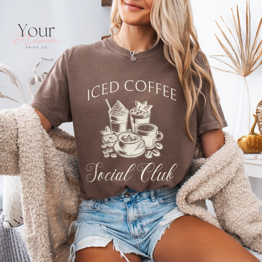 Iced Coffee Social Club Shirt