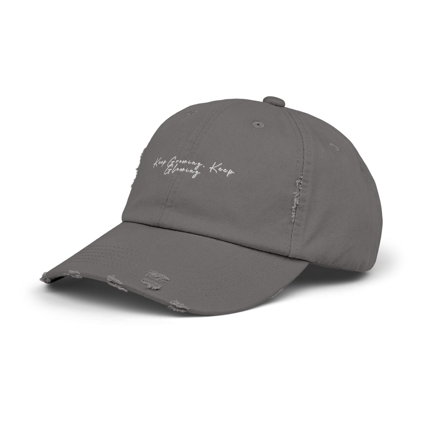 Motivational Unisex Distressed Cap