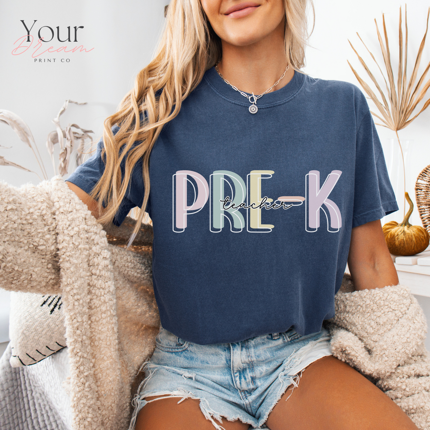Pre K Back to School Teacher T-shirt