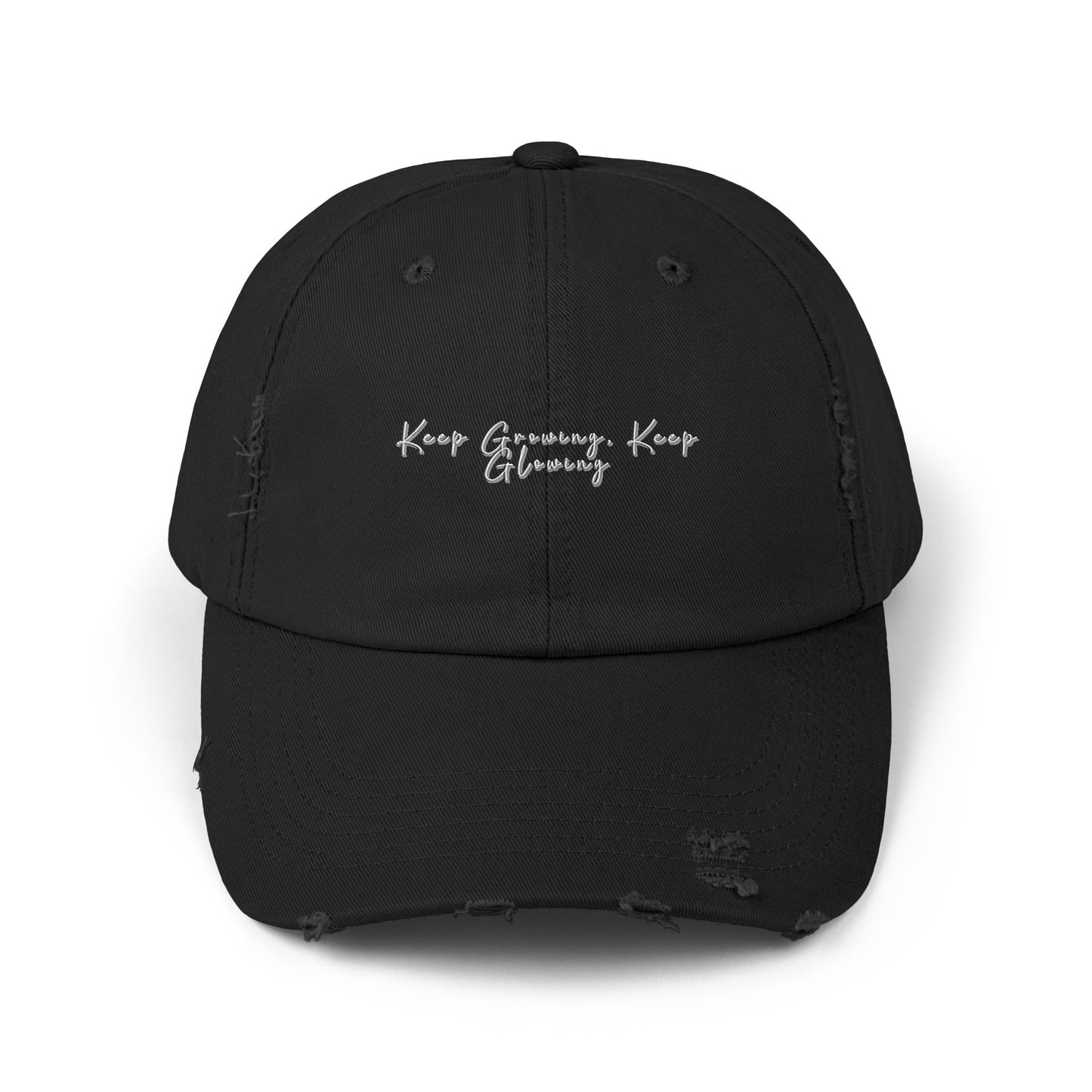 Motivational Unisex Distressed Cap