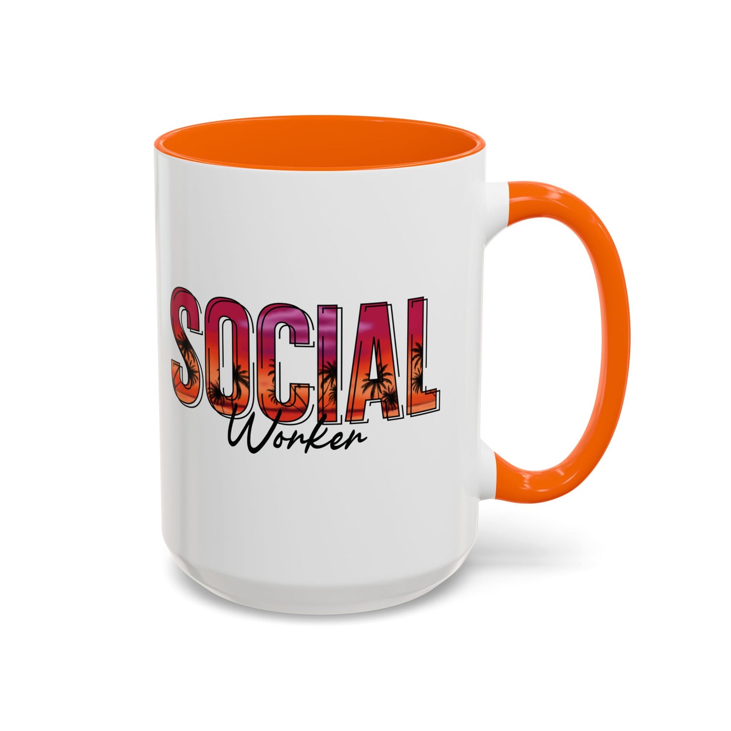Mug Social Worker Gift Accent Coffee