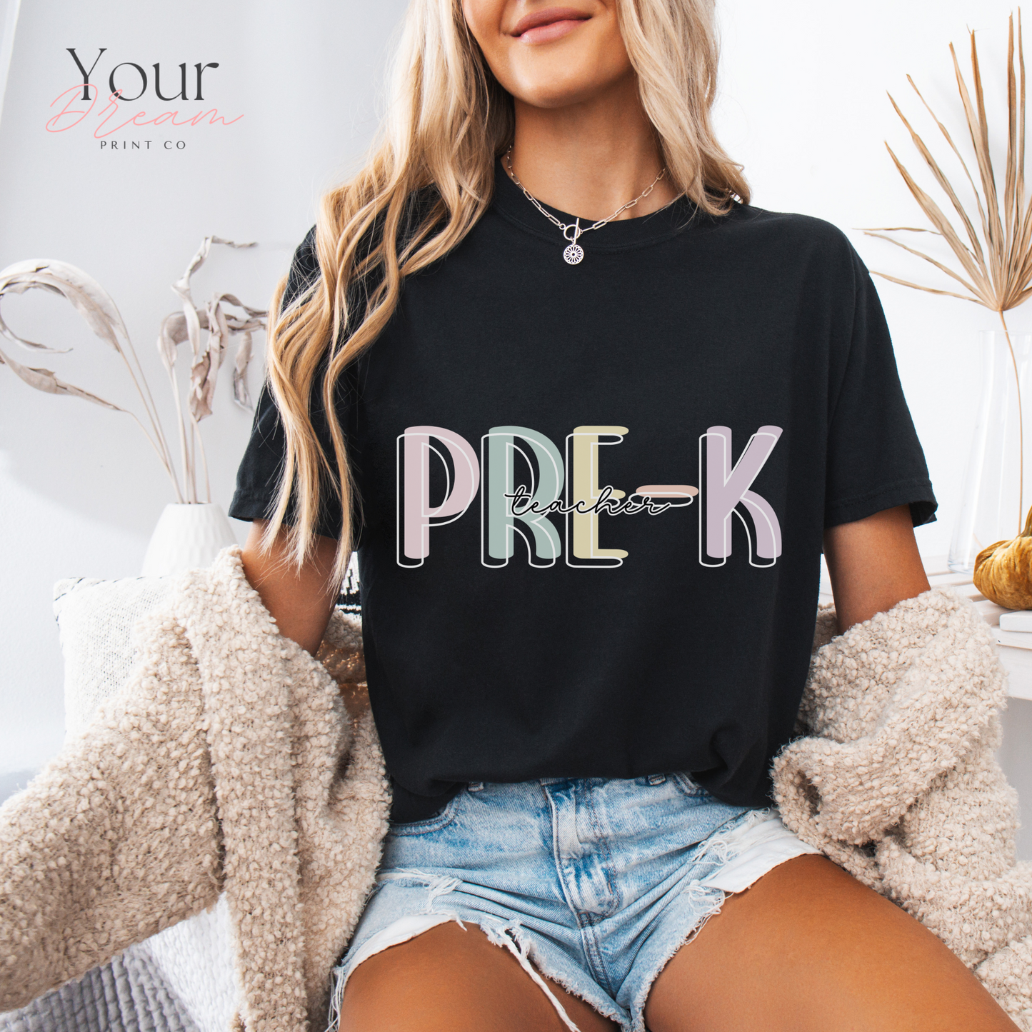 Pre K Back to School Teacher T-shirt