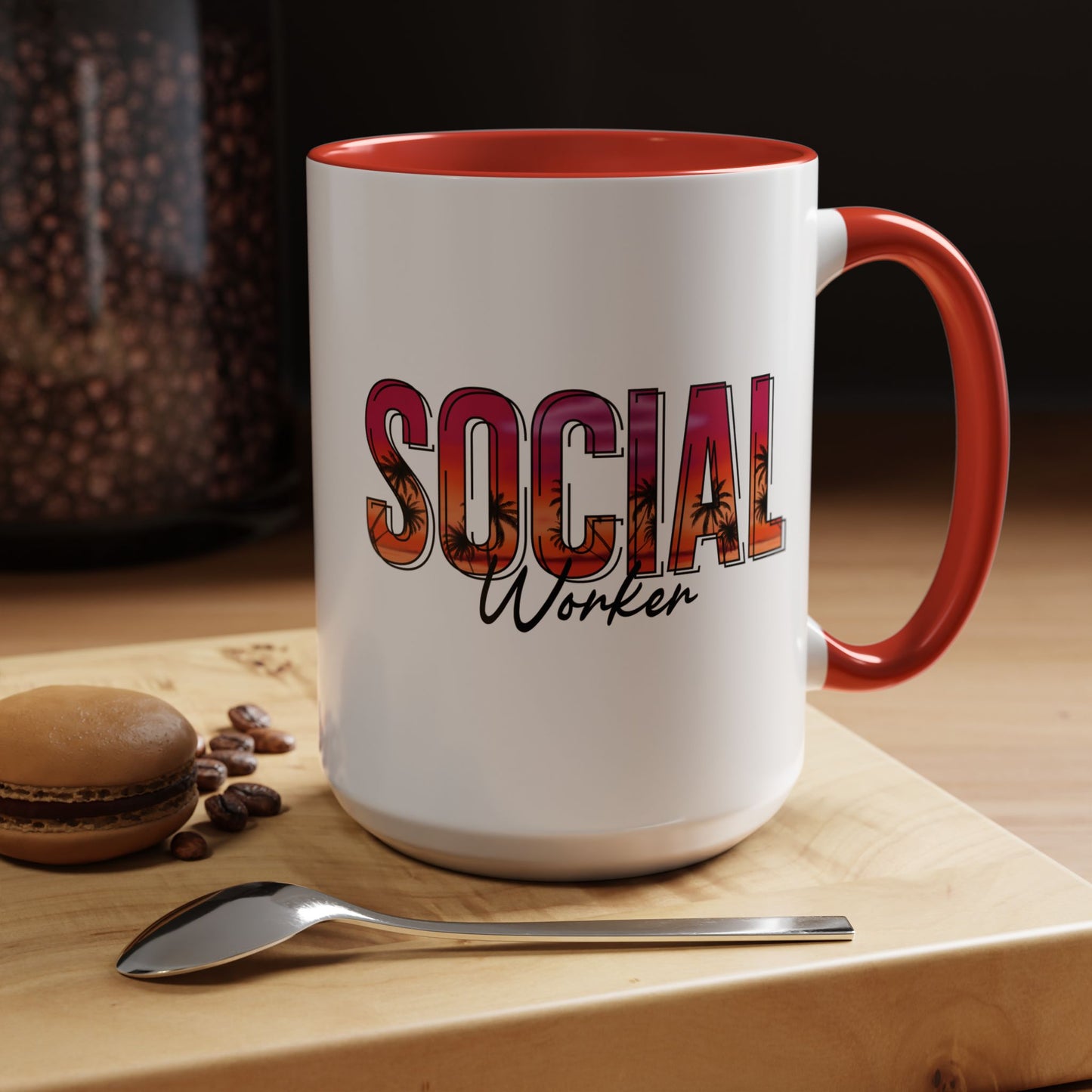 Mug Social Worker Gift Accent Coffee