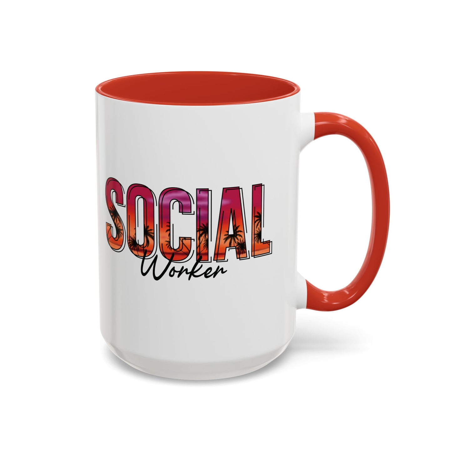 Mug Social Worker Gift Accent Coffee