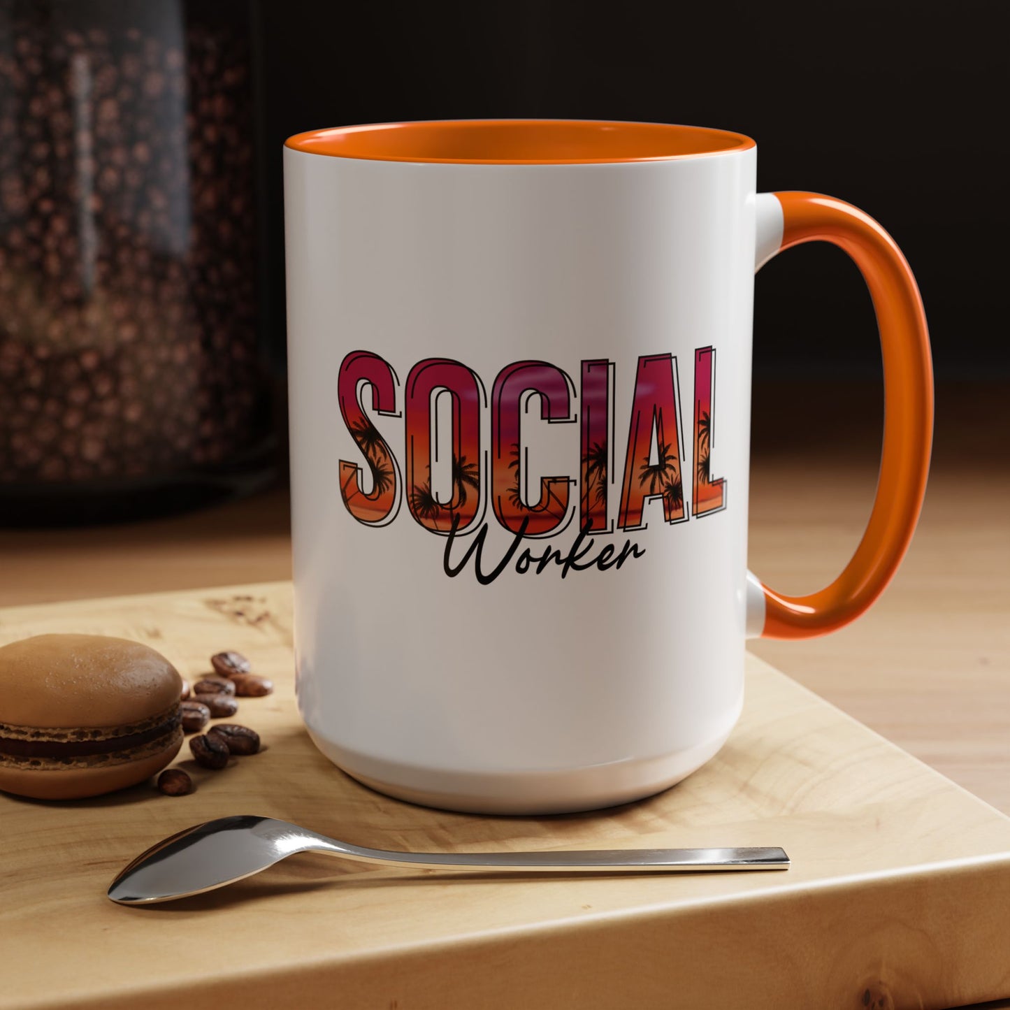 Mug Social Worker Gift Accent Coffee