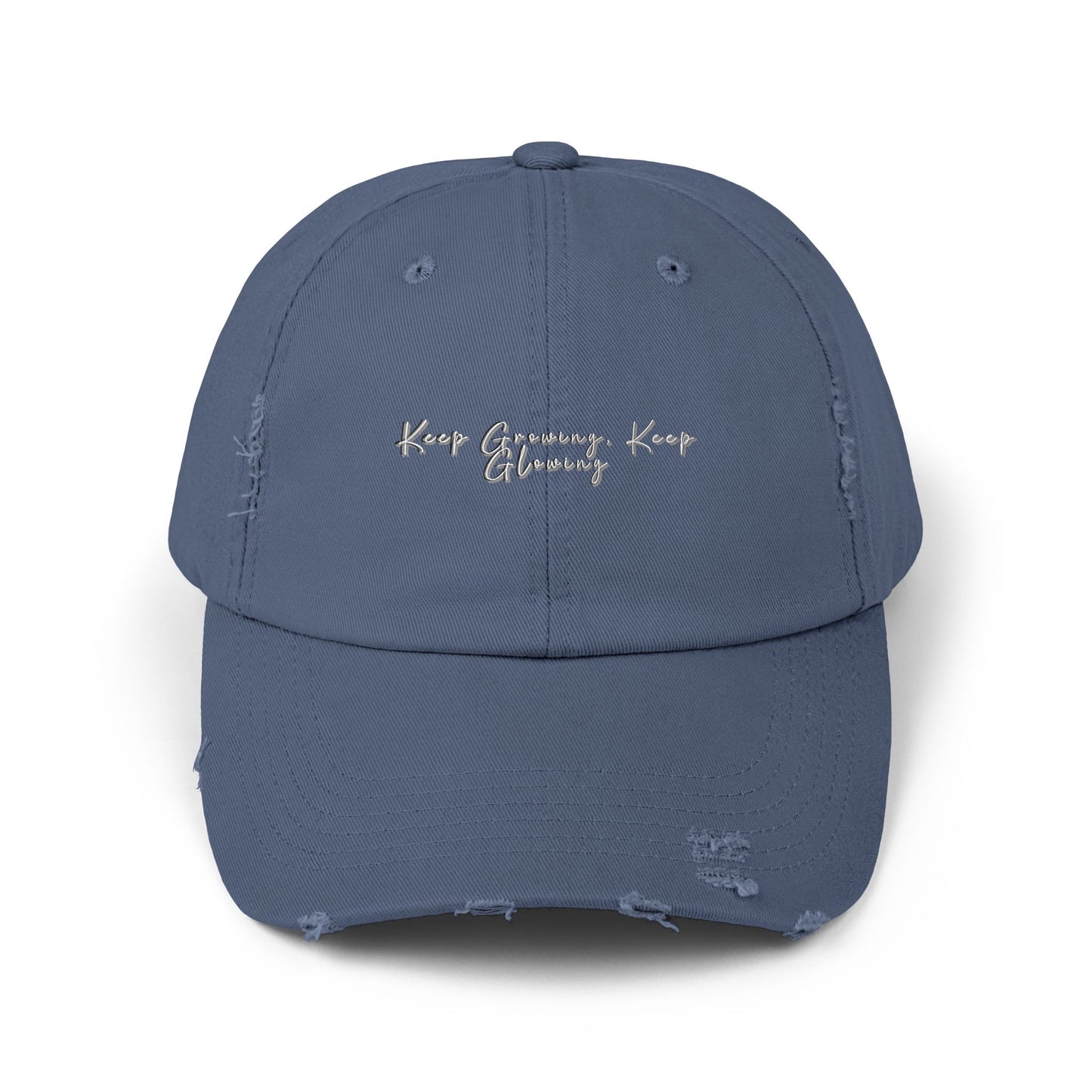 Motivational Unisex Distressed Cap