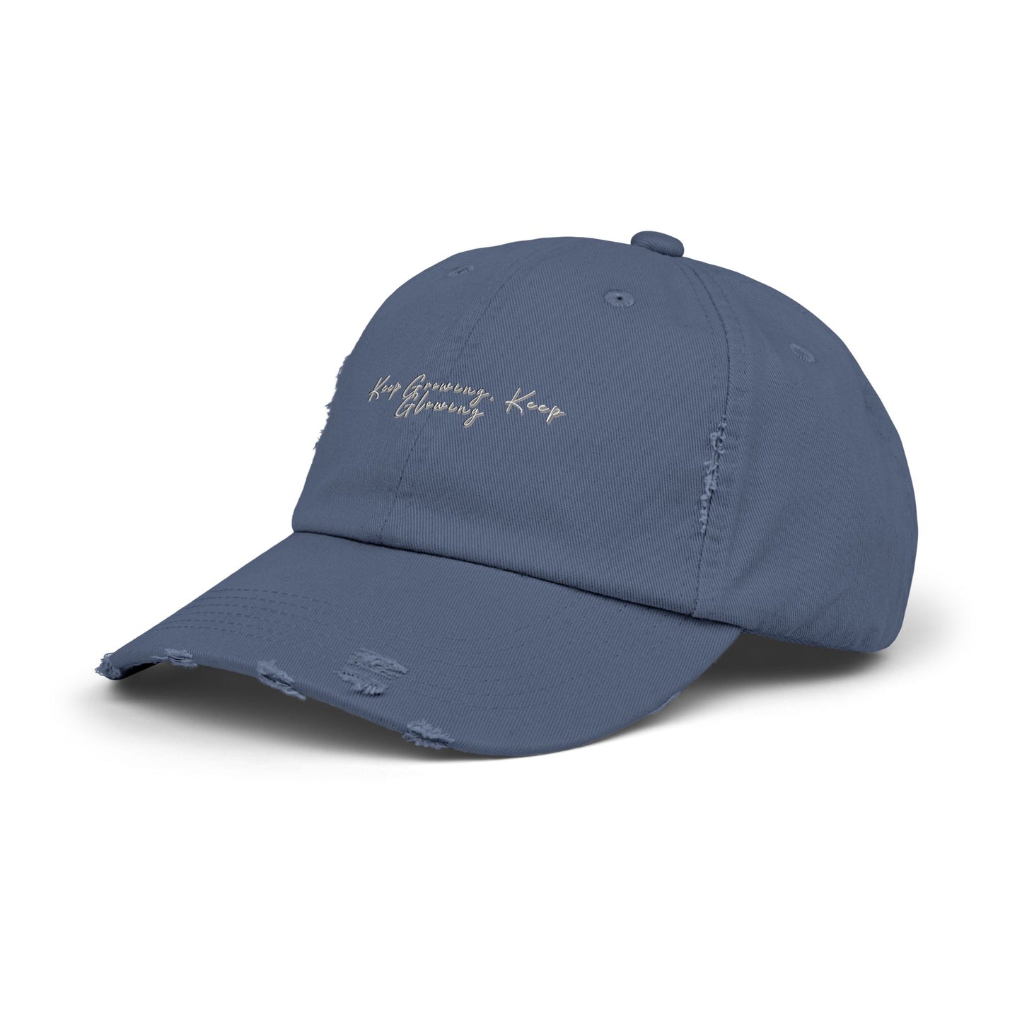 Motivational Unisex Distressed Cap