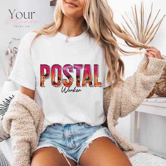 Mail Carrier Shirt, Rural Mail Carrier Shirt, Post Office Shirt, Mail Carrier Appreciation Gift, Mail Woman shirt, Summer Mail Carrier Shirt