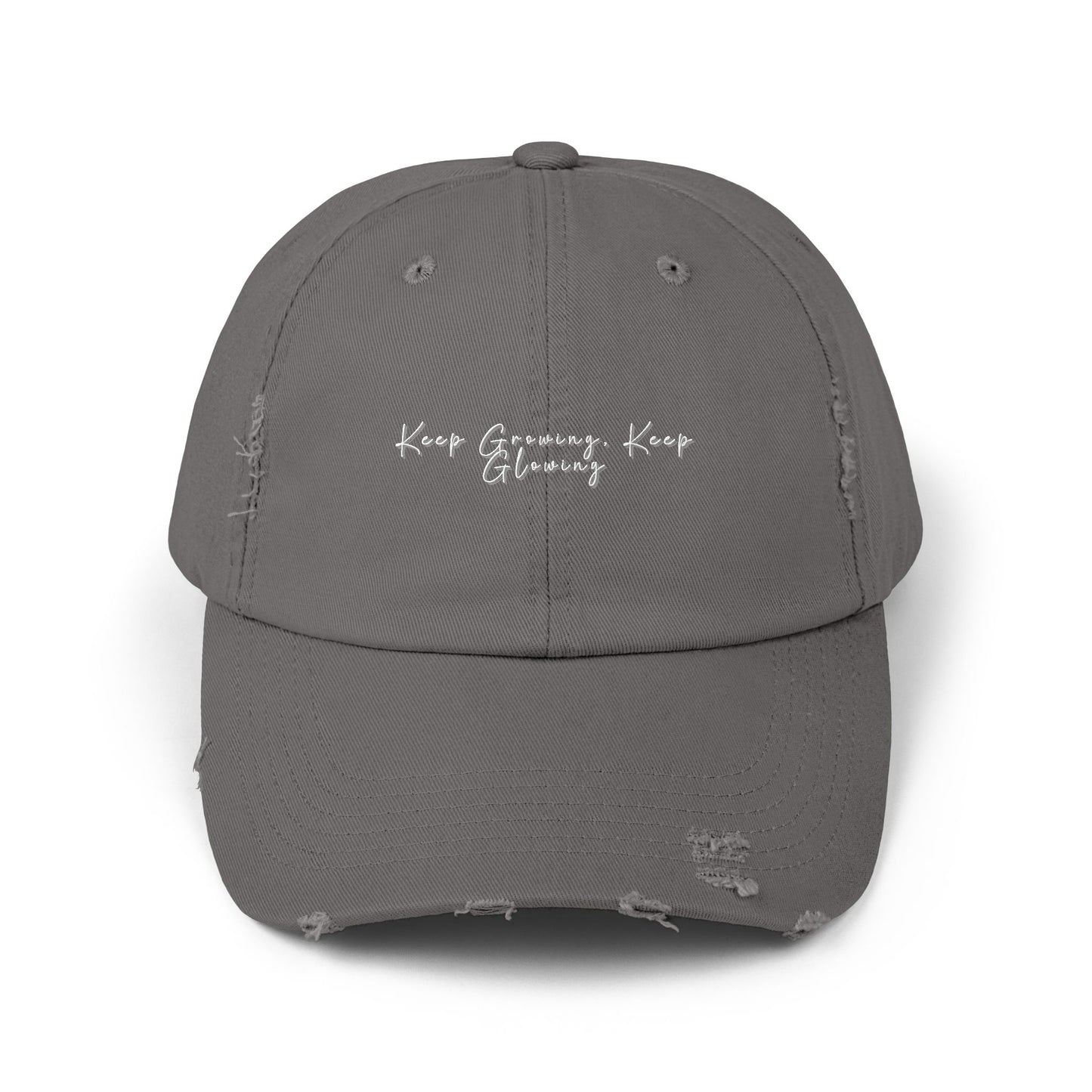 Motivational Unisex Distressed Cap