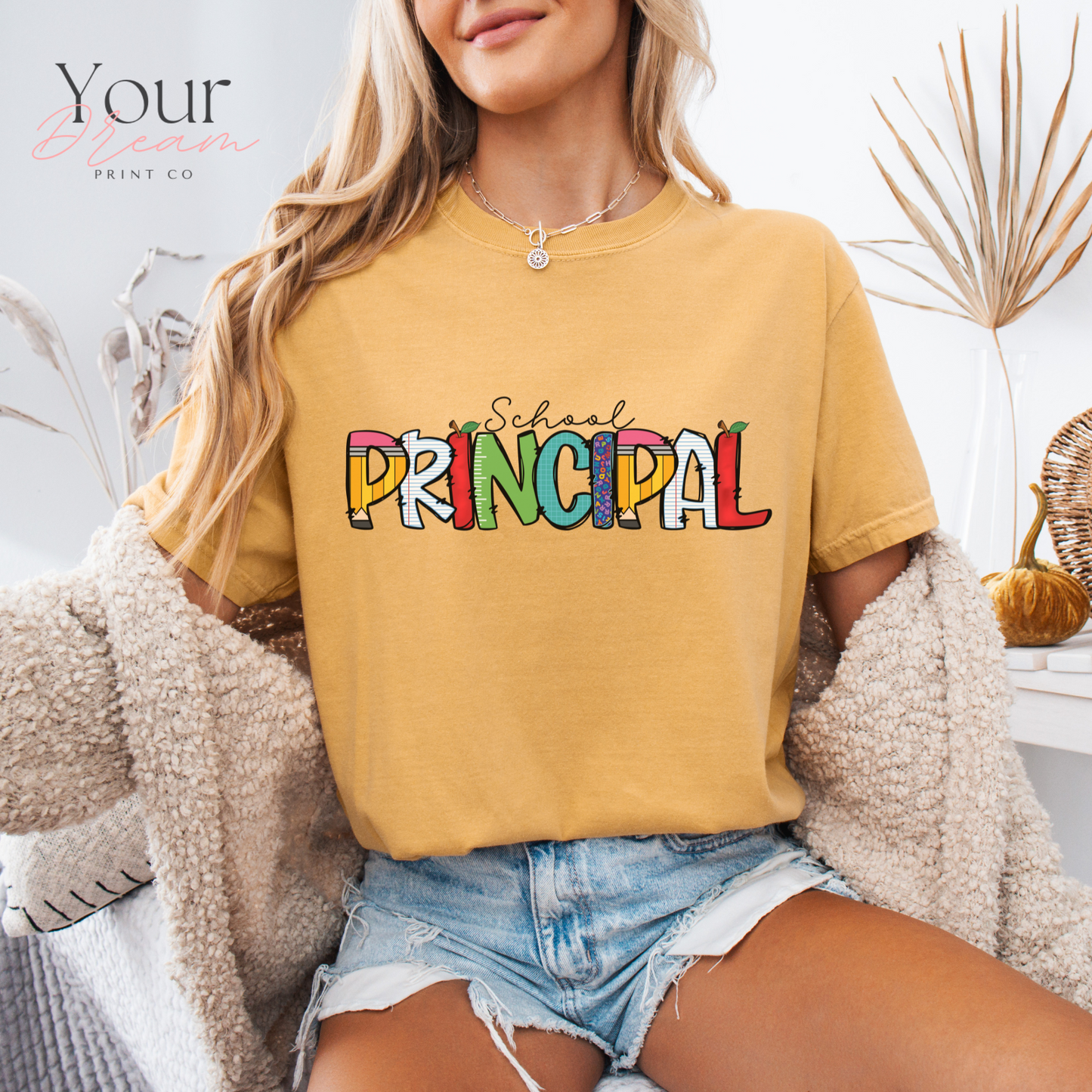 Principal T-shirt, Principal Shirt, Teacher's Day Gift, School Principal Gift, Principal Shirt, Best Teacher Shirt, Back to School Shirt