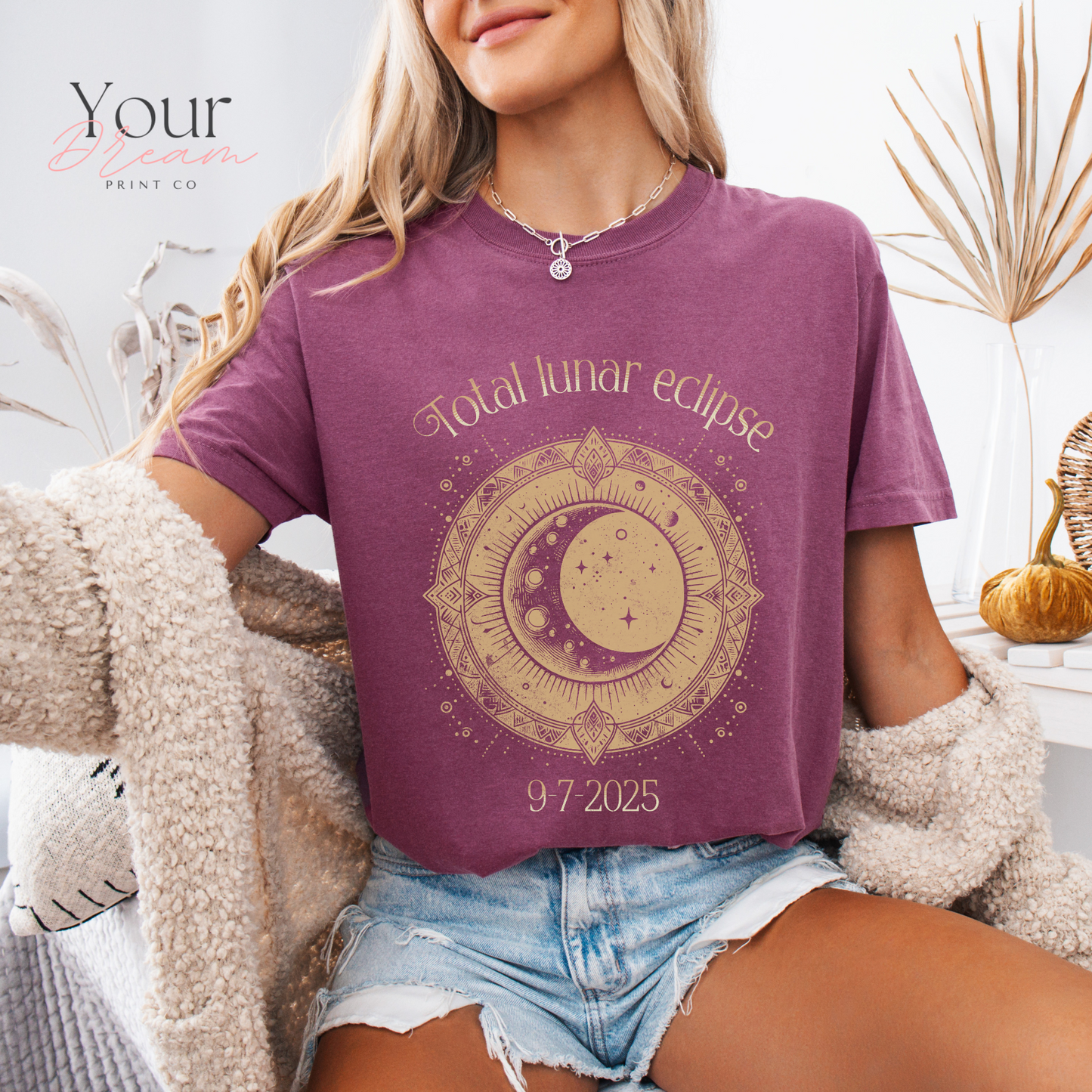 Total Lunar Eclipse 2025 Tshirt, Eclipse Lover Tshirt