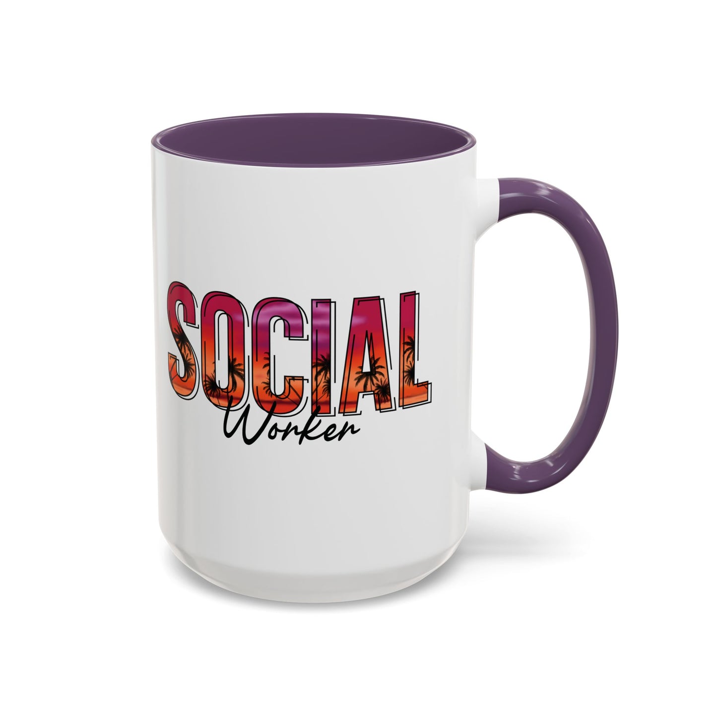 Mug Social Worker Gift Accent Coffee