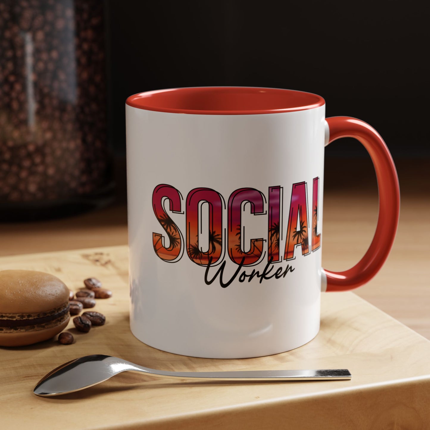 Mug Social Worker Gift Accent Coffee