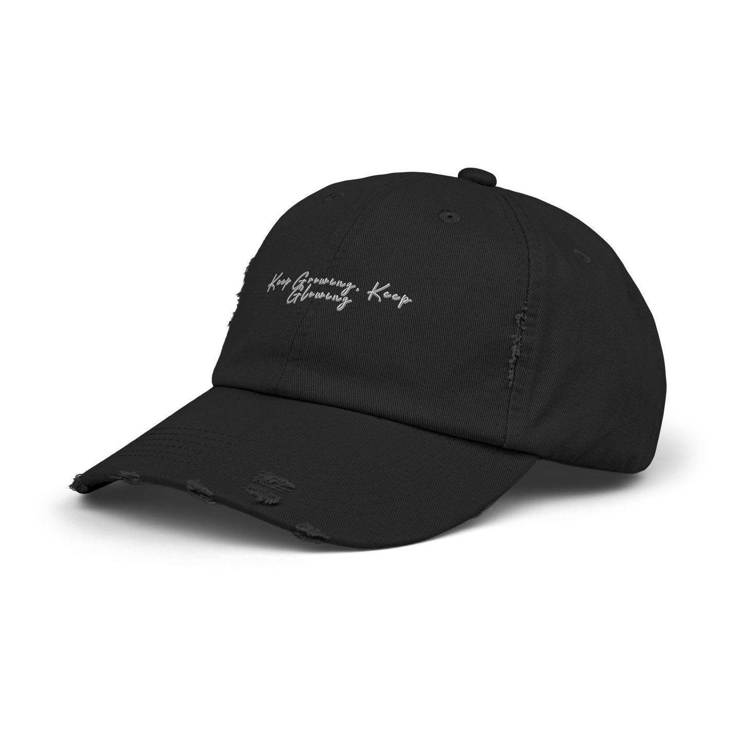 Motivational Unisex Distressed Cap