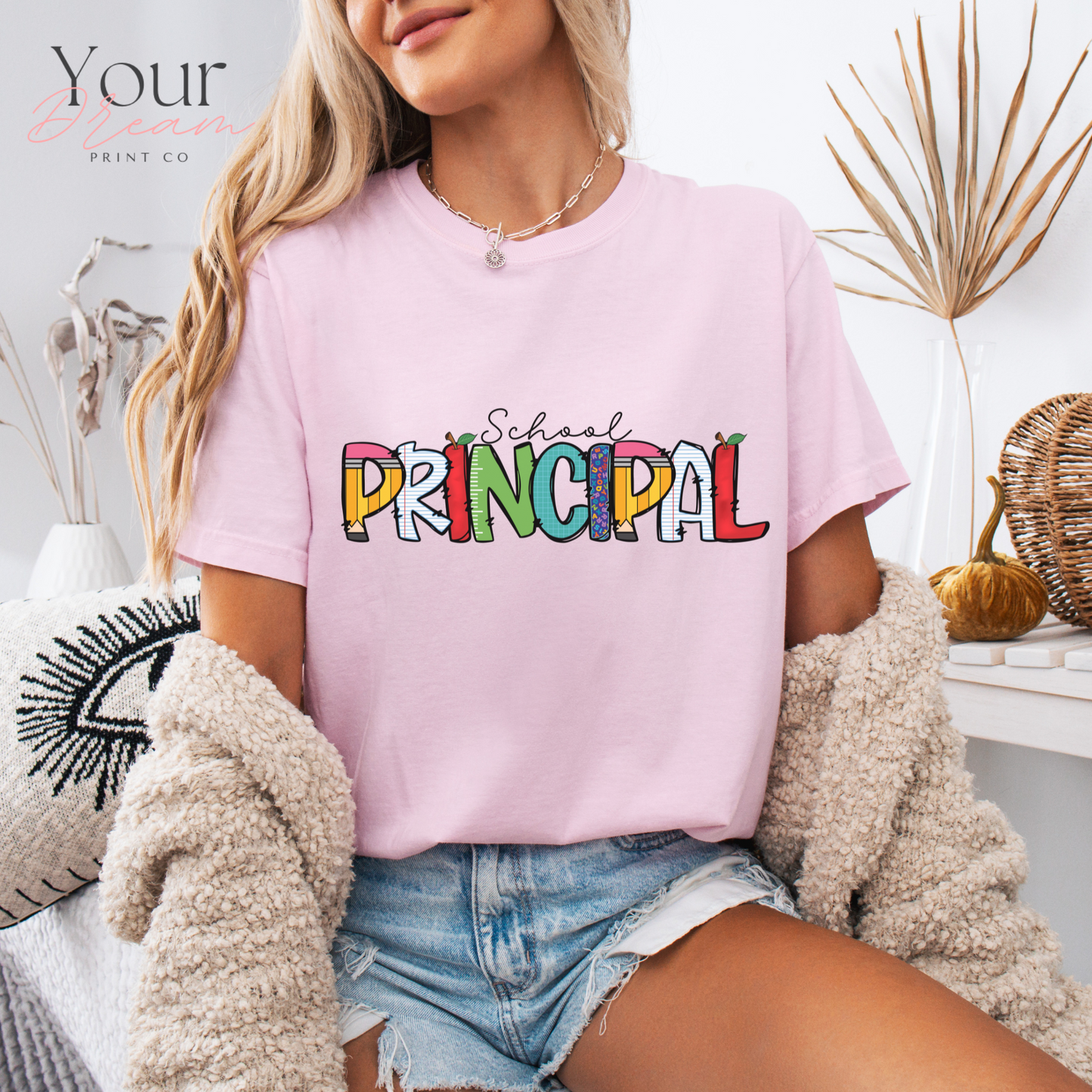 Principal T-shirt, Principal Shirt, Teacher's Day Gift, School Principal Gift, Principal Shirt, Best Teacher Shirt, Back to School Shirt