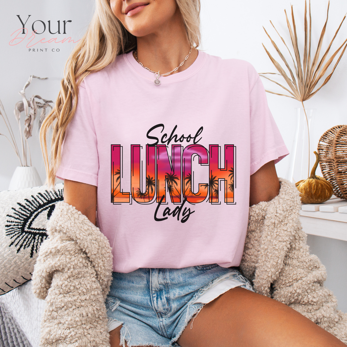 School Lunch Lady Shirt, School Staff Shirt, Gift For Lunch Lady, Cafeteria Worker Shirt