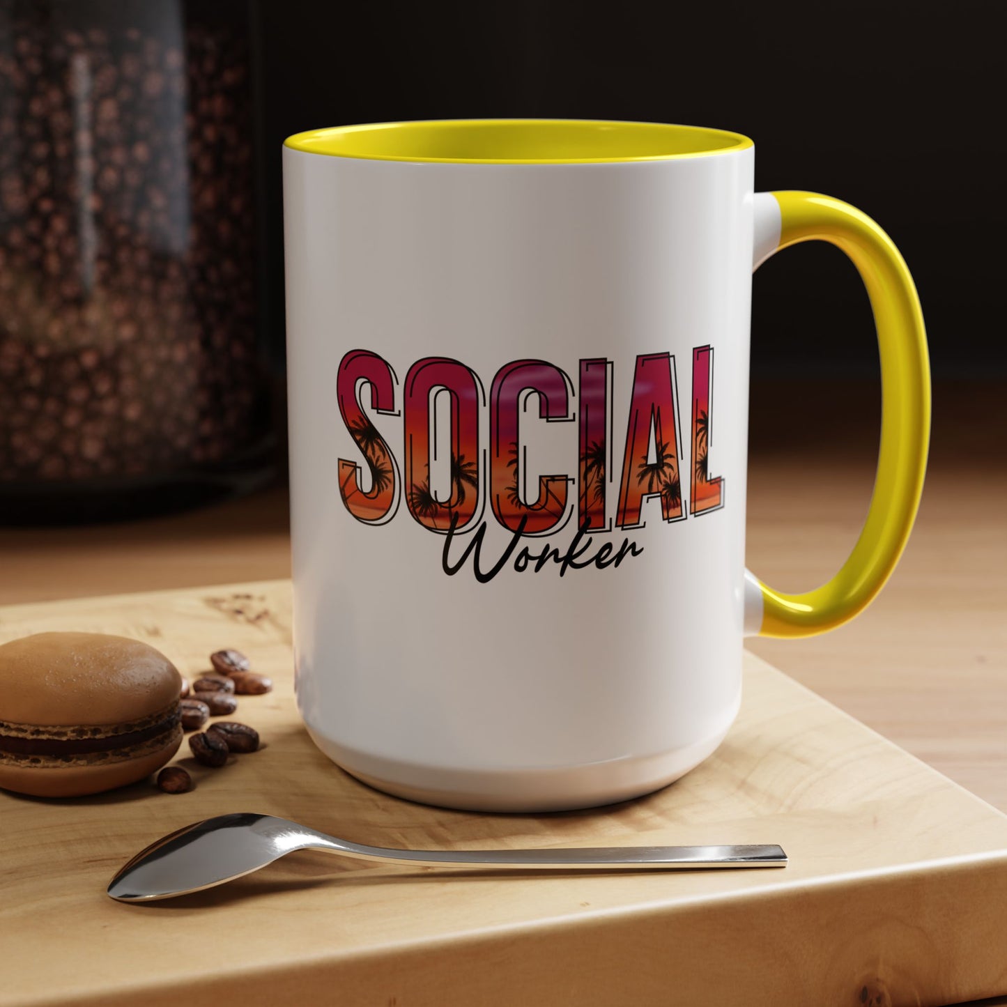 Mug Social Worker Gift Accent Coffee