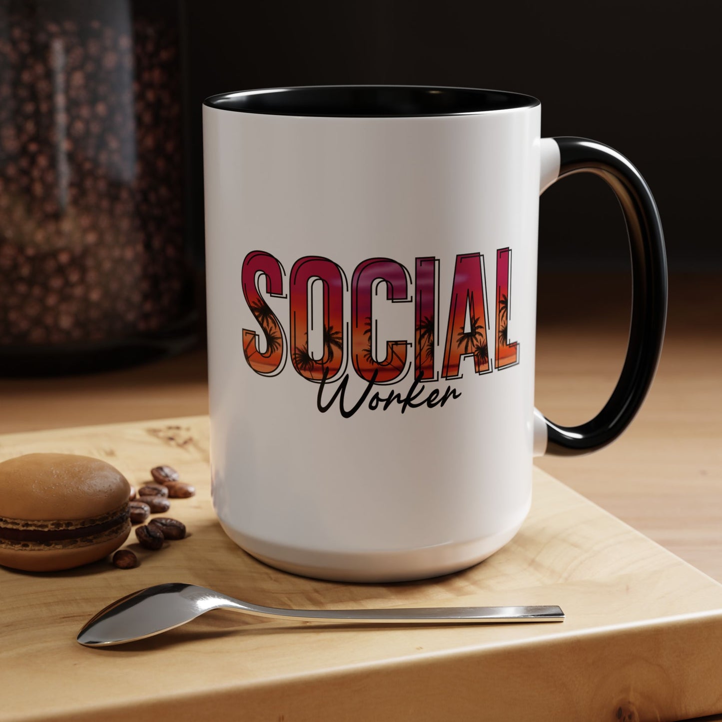 Mug Social Worker Gift Accent Coffee