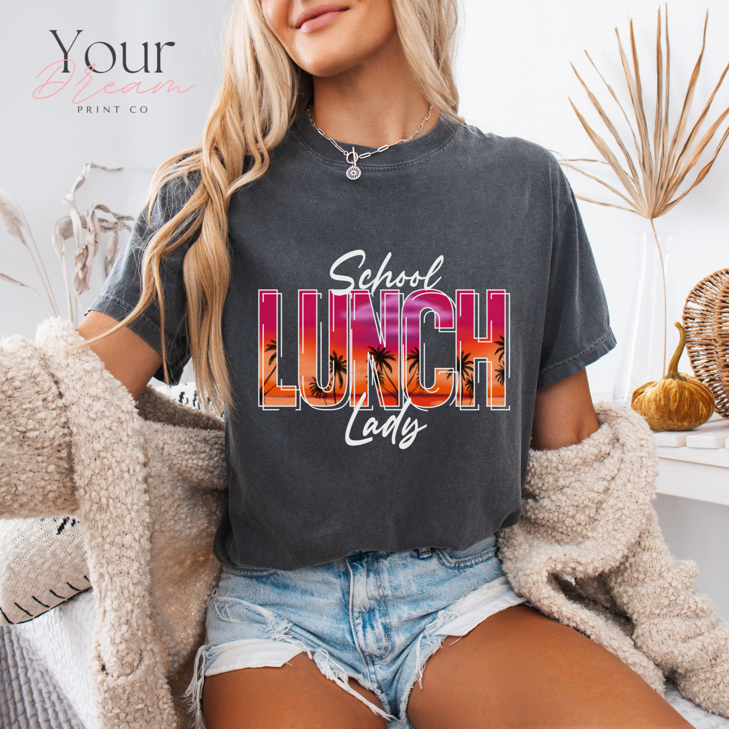 School Lunch Lady Shirt, School Staff Shirt, Gift For Lunch Lady, Cafeteria Worker Shirt