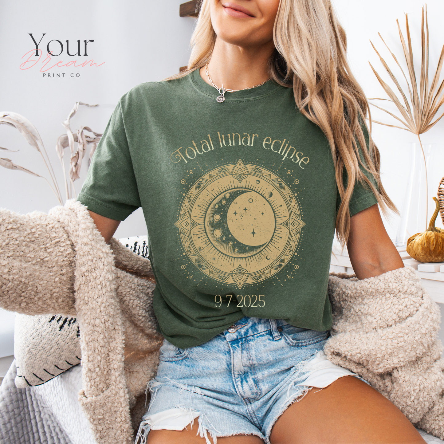 Total Lunar Eclipse 2025 Tshirt, Eclipse Lover Tshirt