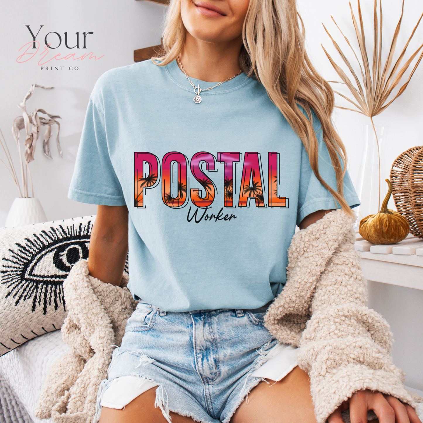 Mail Carrier Shirt, Rural Mail Carrier Shirt, Post Office Shirt, Mail Carrier Appreciation Gift, Mail Woman shirt, Summer Mail Carrier Shirt