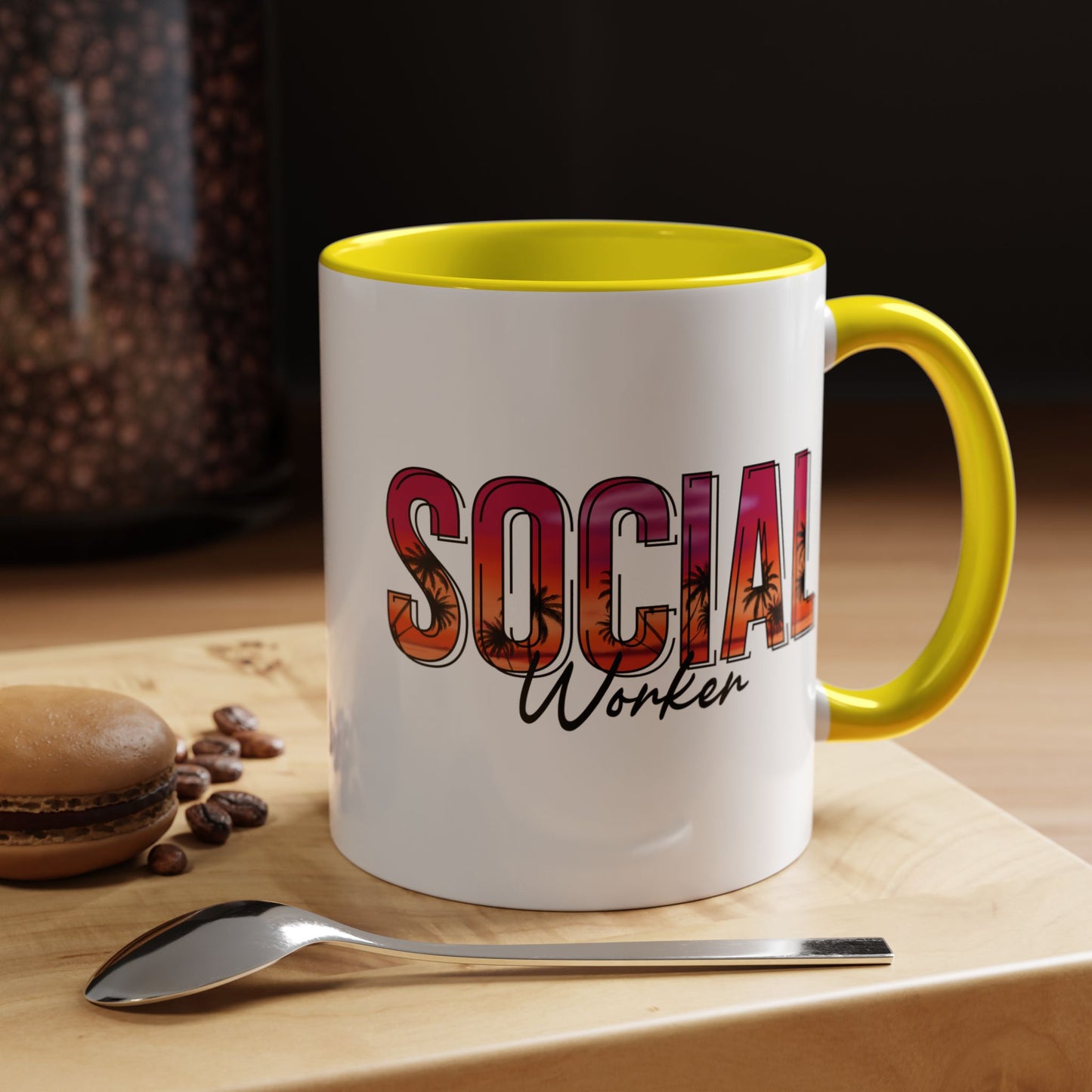 Mug Social Worker Gift Accent Coffee