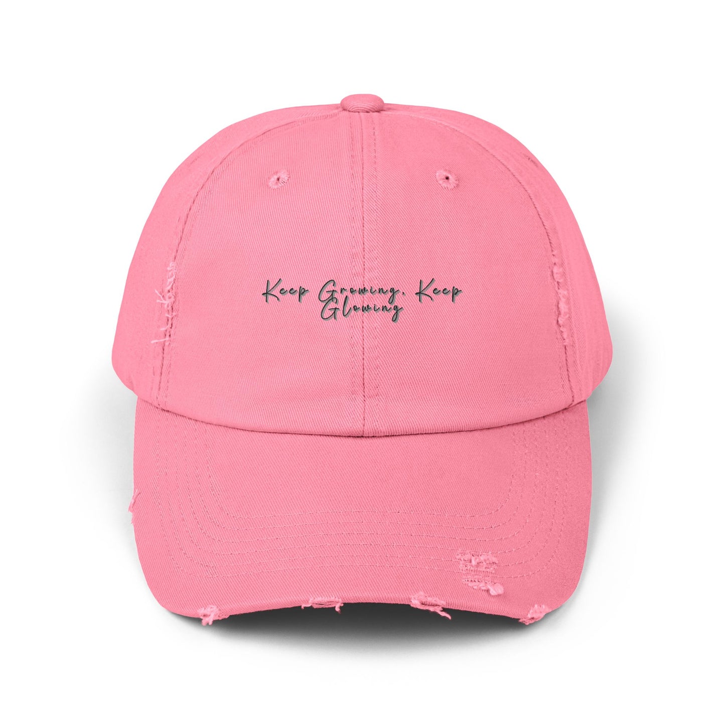Motivational Unisex Distressed Cap