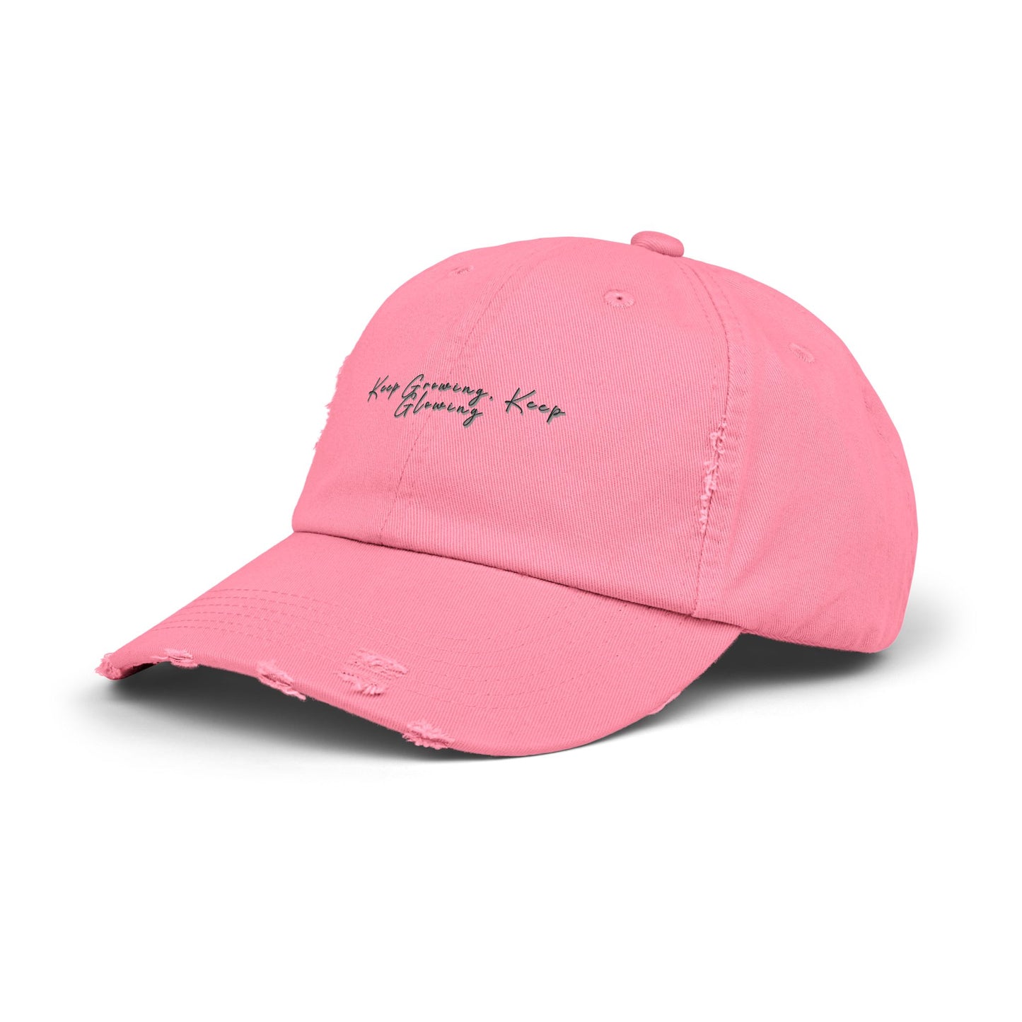 Motivational Unisex Distressed Cap