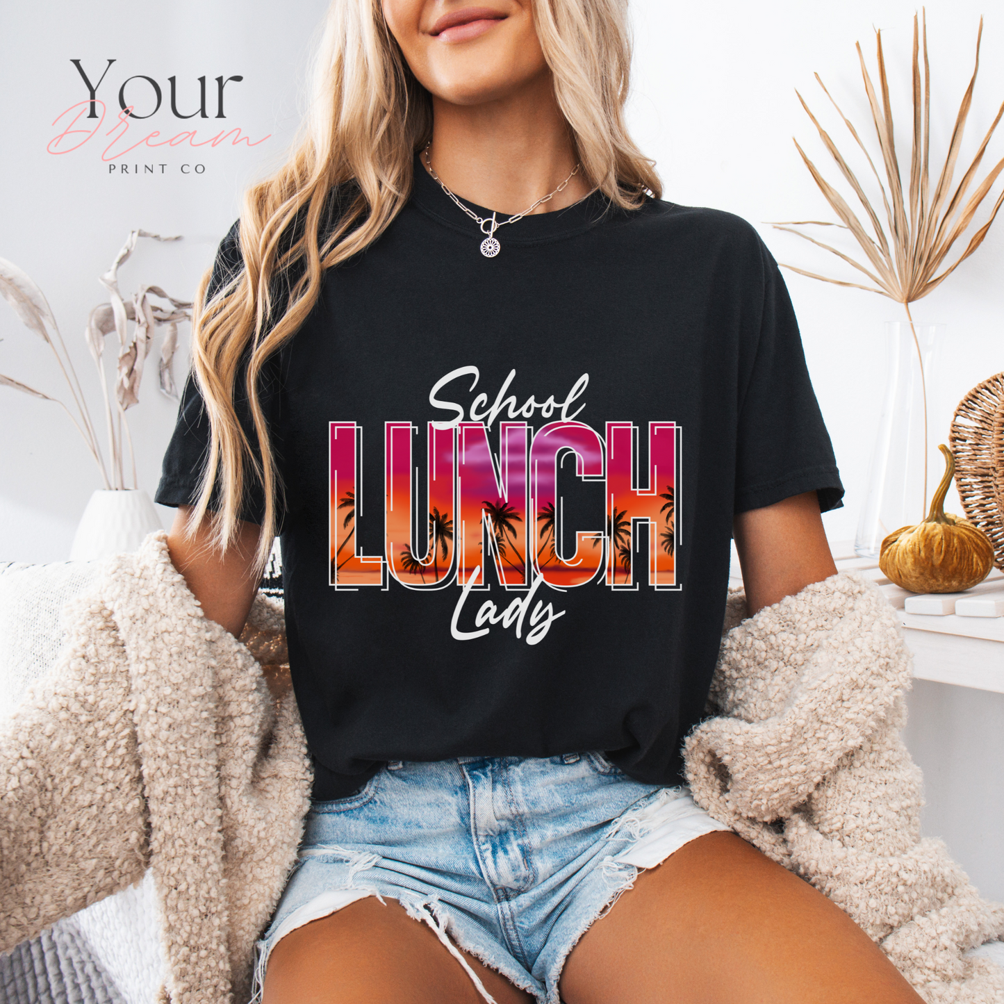 School Lunch Lady Shirt, School Staff Shirt, Gift For Lunch Lady, Cafeteria Worker Shirt