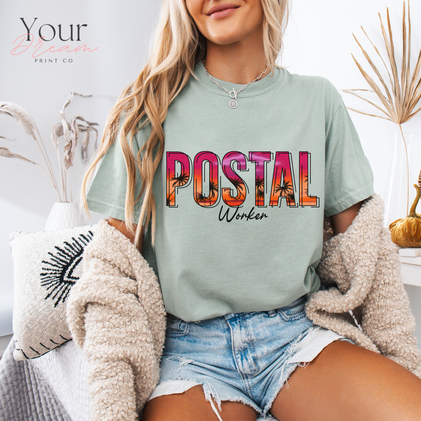 Mail Carrier Shirt, Rural Mail Carrier Shirt, Post Office Shirt, Mail Carrier Appreciation Gift, Mail Woman shirt, Summer Mail Carrier Shirt