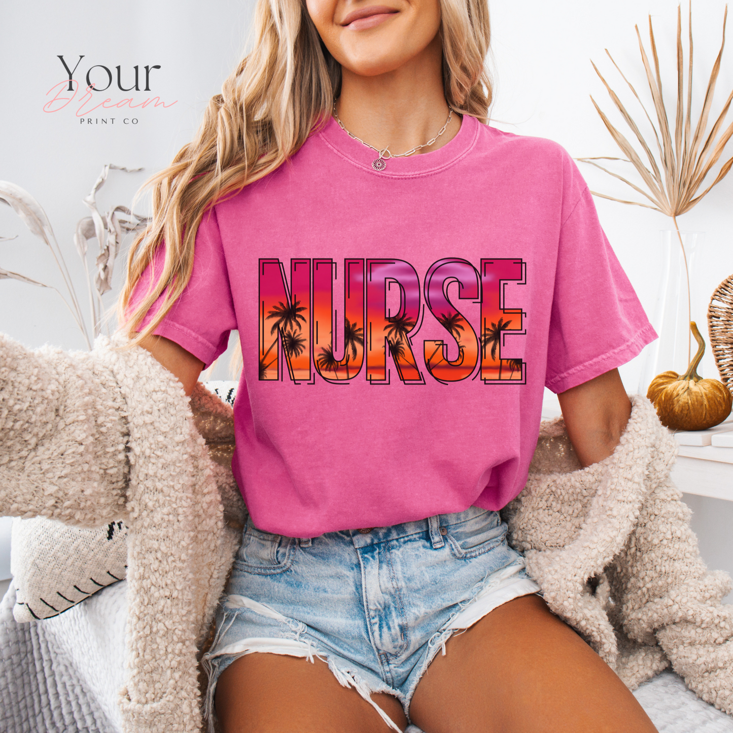 Nurse Summer T-shirt, Gift for Healthcare Worker, Nurse life shirt, Medical Staff Shirt, Gift for Nurse, nurse tshirt