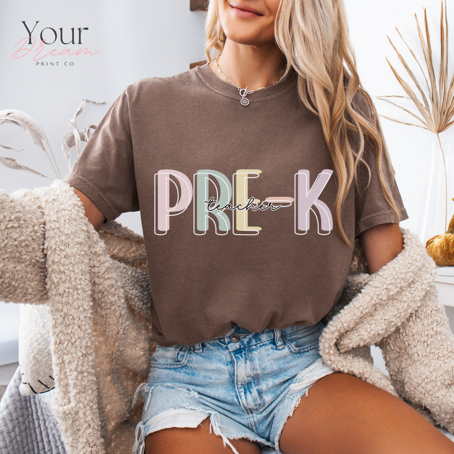 Pre K Back to School Teacher T-shirt